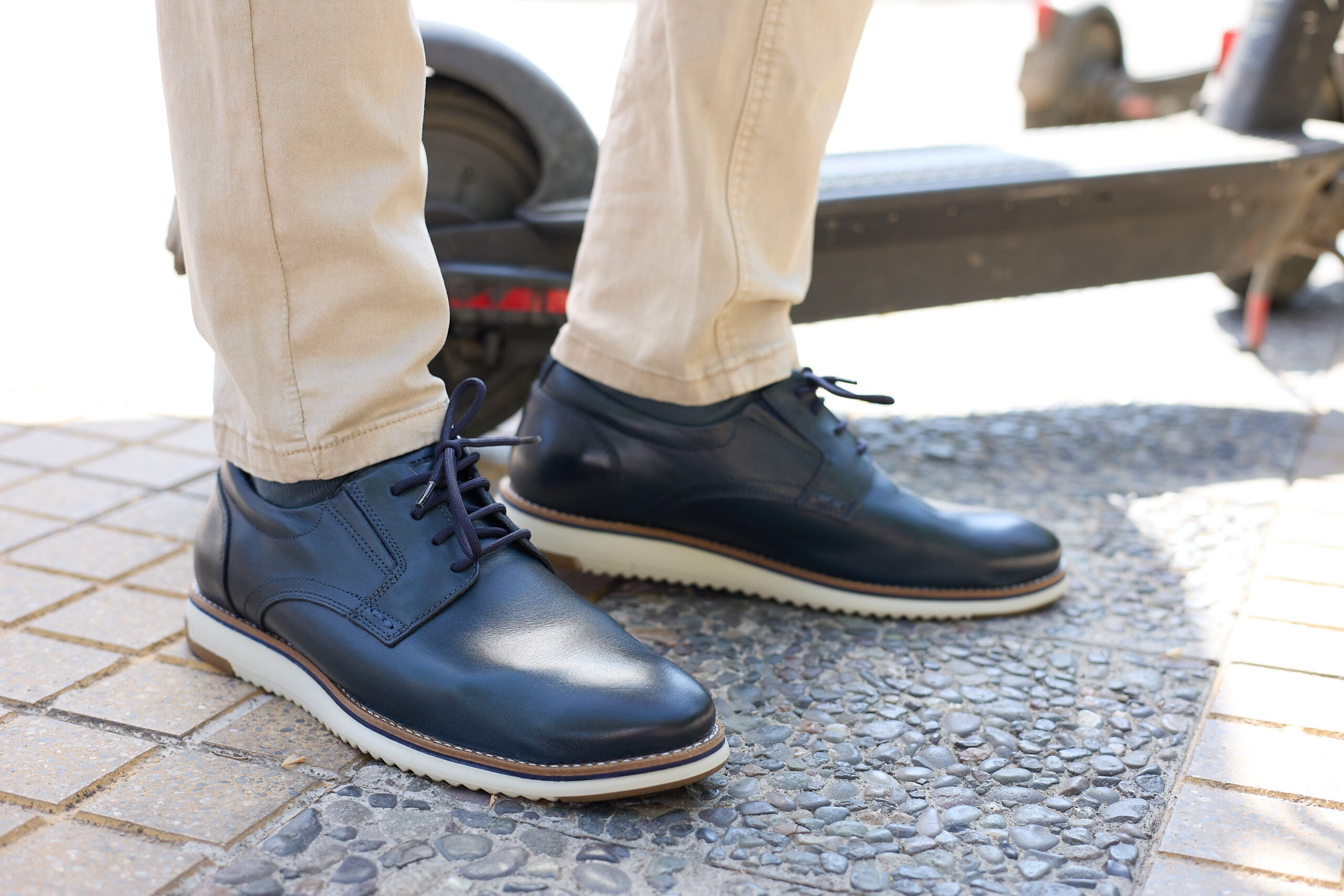 Zapato Specter Azul Petróleo