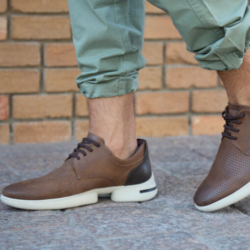 Zapato Clapton Café Claro