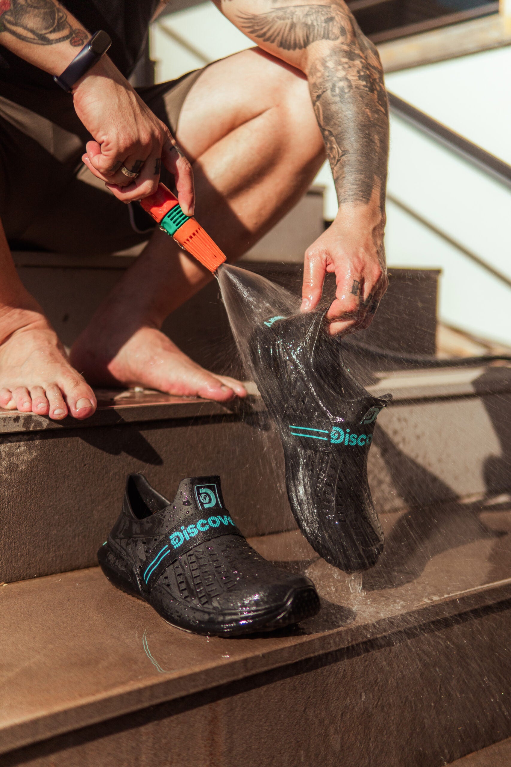 Evo Negro / Turquesa