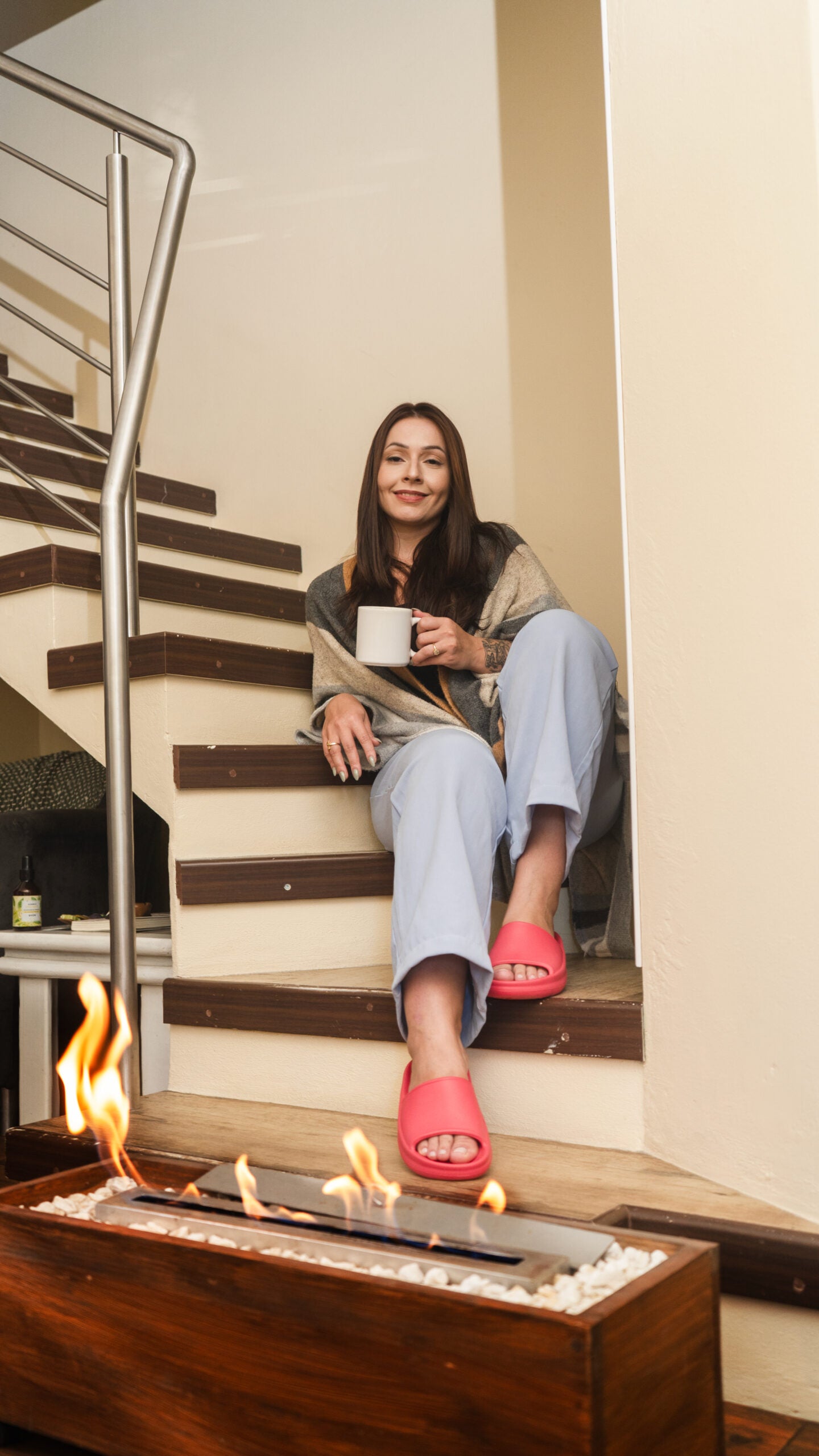 Sandalia Vibe Goiaba